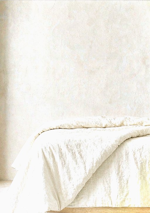 Linen Duvet Cover in Ivory