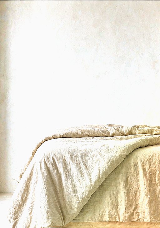 Linen Duvet Cover in Sand